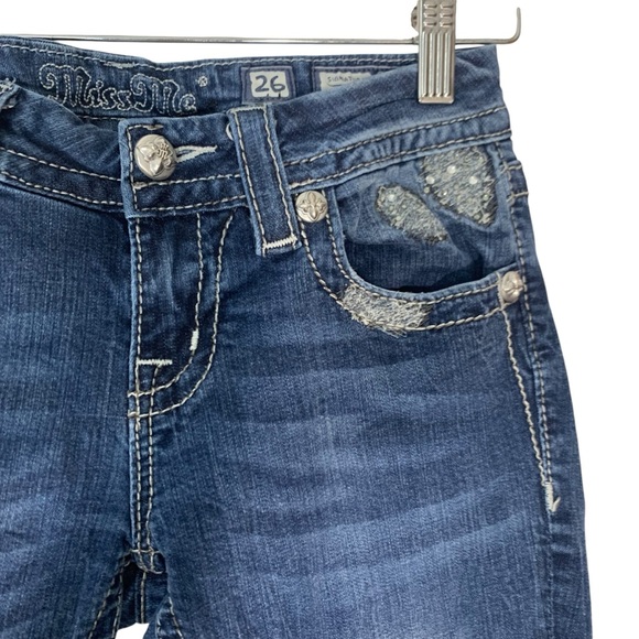 Miss Me Denim Signature Bootcut Denim Jeans 26 - Picture 6 of 13